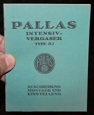 Pallas intensiv vergaser gebraucht kaufen  Berlin