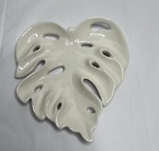 porcelain Monstera leaf decor for sale  Shipping to South Africa