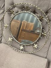 Round mirror brass for sale  DERBY