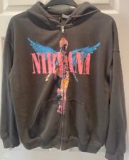 Nirvana hoodie grunge for sale  SOUTHAMPTON