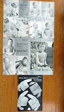 Vintage knitting patterns. for sale  PRESTON