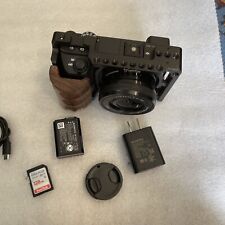 Kit de cámara digital Sony Alpha A6500 4K 24,2 MP 16-50 lente jaula 128 GB bajo 3k SC segunda mano  Embacar hacia Argentina