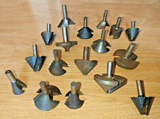 HUGE LOT OF  WOOD CARBIDE TIPPED ROUTER CUTTERS  1/2" & 5/8" SHANK CNC for sale  Shipping to South Africa