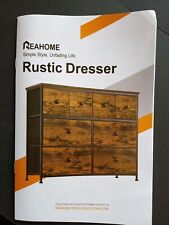 Reahome drawer rustic for sale  Chesterfield