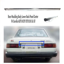 Rear Moulding Body Lower Back Panel Center Fit Corolla AE70 KE70 TE70 DX GL GT for sale  Shipping to South Africa