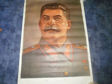 Stalinposter stalin bild gebraucht kaufen  Ebeleben