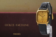 [Nuevo como nuevo en estuche] Reloj vintage de cuarzo dorado para hombre Seiko Dolce 5E61-5A10 de JAPÓN segunda mano  Embacar hacia Argentina