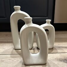 Ceramic vase set for sale  Rochester