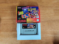 Tetris & Dr. Mario - Super Nintendo  SNES original game and custom box, usado comprar usado  Enviando para Brazil