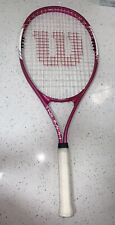 Raquete de tênis Wilson Triumph feminina rosa leve aderência 4 1/4 comprar usado  Enviando para Brazil