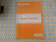 Suzuki gs125 125 for sale  IPSWICH