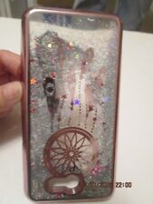 Capa de celular Samsung Galaxy J7Prime rosa com glitter areia movediça e estrelas comprar usado  Enviando para Brazil