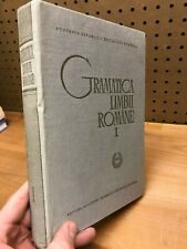 Gramatica Limbll Romane Vol I 1966 Academiei Republicii Socialiste Roménia  comprar usado  Enviando para Brazil