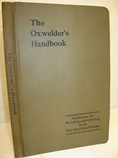 1939 The OXWELDER'S HANDBOOK, 15th Ed., Welding & Cutting by Oxy-Acetylene Proc. for sale  Shipping to South Africa