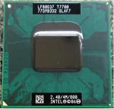 Intel Core 2 Duo T7700 2.4 GHz 4M 800 SLAF 7 2 T zócalo del procesador De CPU De Portátil P segunda mano  Embacar hacia Spain
