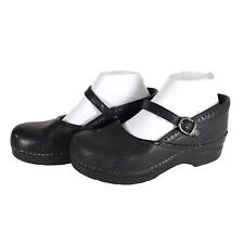 Zapatos zuecos profesionales Dansko para mujer Marcelle EU39 US8-8,5 cuero negro Mary Jane , usado segunda mano  Embacar hacia Argentina