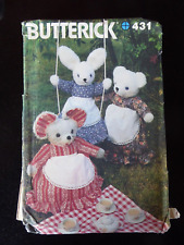 Butterick 431 stuffed for sale  BLACKBURN
