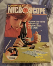 Microscope original vintage for sale  LOUGHBOROUGH