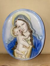 Wall plaque mary for sale  KINGSBRIDGE