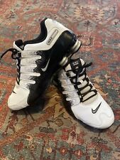 Nike Shox NZ masculino branco metálico prata tamanho 13 501524-103 comprar usado  Enviando para Brazil