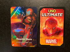 2022 Marvel UNO Ultimate Card Game - FOIL IRON MAN REACTOR BURN comprar usado  Enviando para Brazil