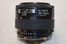 Lente Nikon AF Nikkor 35-70mm f/3.3-4.5 FX EXCELENTE F100 F5 D610 D850 D750 D7200 comprar usado  Enviando para Brazil