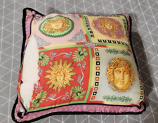 Used, Versace atelier decorative pillow decoration made in italy ripped 15 inch .99 NR for sale  Shipping to South Africa