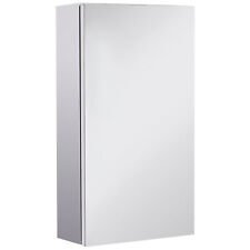 HOMCOM Wall Mounted Bathroom Mirror Glass Storage Cabinet, Refurbished for sale  Shipping to South Africa