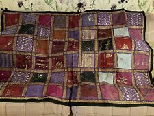 indian patchwork wall hanging for sale  ST. ALBANS