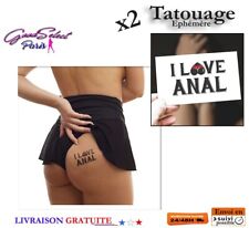 Tatouage temporaire love d'occasion  France