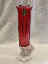 red vases 2 glass for sale  Wadsworth