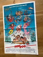 Pôster do filme 1983 HOT DOG David Naugton Tracy Smith ESQUIANDO mais para fazer na neve comprar usado  Enviando para Brazil