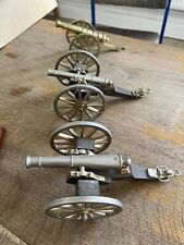 Vintage brass cannon for sale  UK