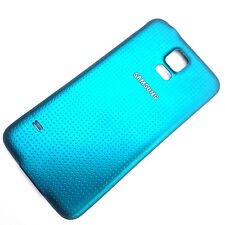 Samsung Galaxy S5 G900 rear battery cover Blue back cover+seal Grade A Genuine for sale  Shipping to South Africa