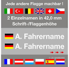 Aufkleber rallye flagge gebraucht kaufen  Meiningen