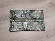 Grey snakeskin handbag for sale  UK