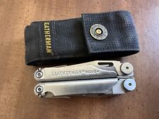 Cuchillo alicates multiherramienta Leatherman Wave Plus con funda, usado segunda mano  Embacar hacia Argentina