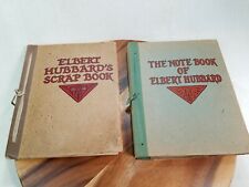 LIVRO DE NOTAS de ELBERT HUBBARD 1927 & LIVRO DE RECORTES 1923 Primeiras Impressões e Edição, com EXTRAS comprar usado  Enviando para Brazil