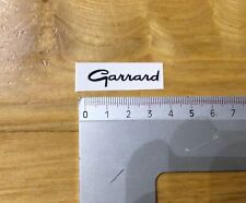 Sticker emblem garrard d'occasion  Rennes-