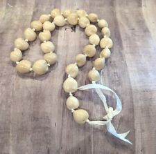 Kukui nut necklace for sale  Davisburg