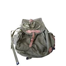 Vintage canvas rucksack for sale  PLYMOUTH