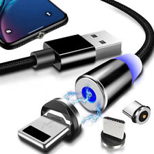 Cable cargador magnético de teléfono protección 360° para micro USB tipo C iPhone puerto C segunda mano  Embacar hacia Argentina