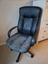 Office chair black for sale  STRATFORD-UPON-AVON