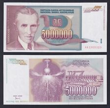 Banconota jugoslavia 5000000 usato  Chieri