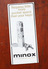 Minox accessoires volet d'occasion  Expédié en France
