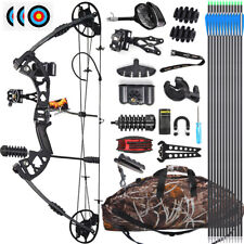 30-70lbs Compound Bow Set Hunting Bow 320fps Archery Fishing Hunting Sport Bow for sale  Shipping to South Africa