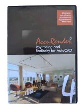 AutoCAD AccuRender 4 Raytracing And Radiosity Upgrade 1993-2006 Software Program for sale  Shipping to South Africa