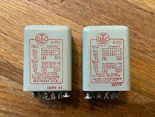 UTC A-20 Line Matching Transformer Pair. Vintage Iron Tested., used for sale  Shipping to South Africa