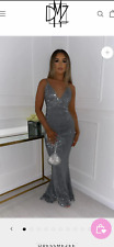 Beautiful silver prom for sale  LEEDS