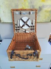 Picnic wicker basket for sale  CLACTON-ON-SEA